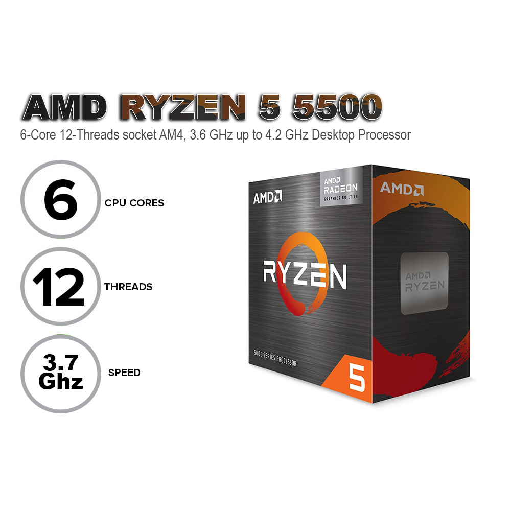 AMD Ryzen 5 5500